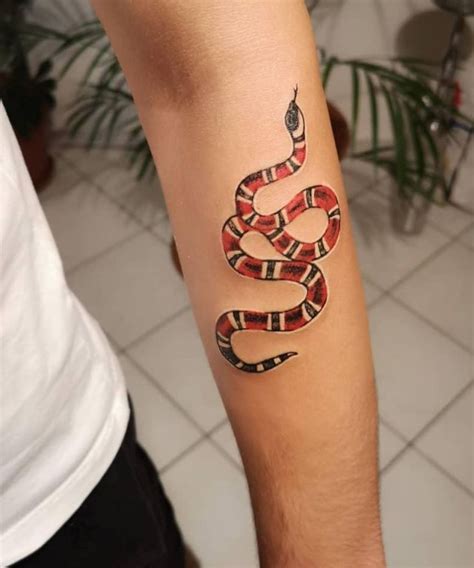 gucci snake tatto